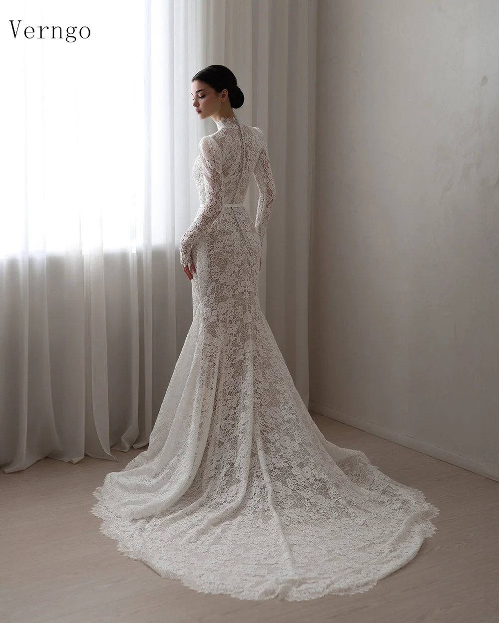 Verngo Lace Mermaid Bridal Wedding Gowns