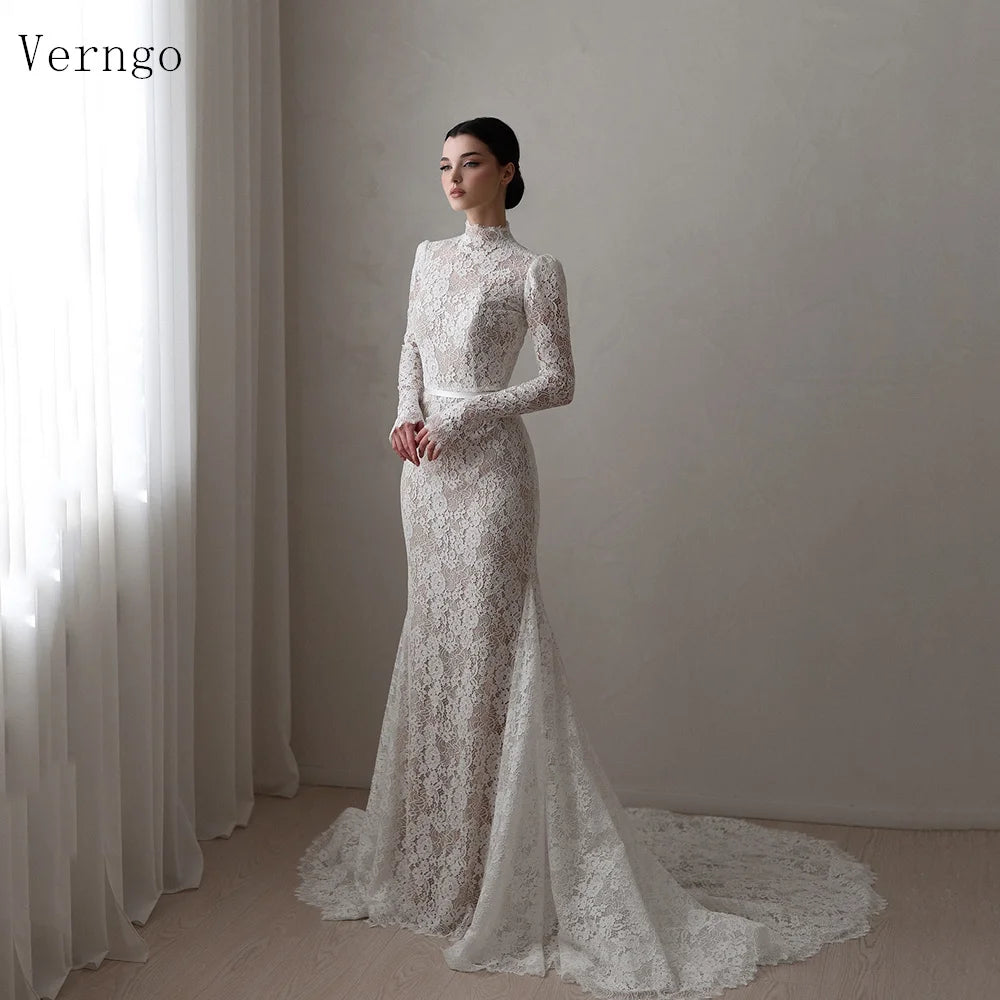 Verngo Lace Mermaid Bridal Wedding Gowns