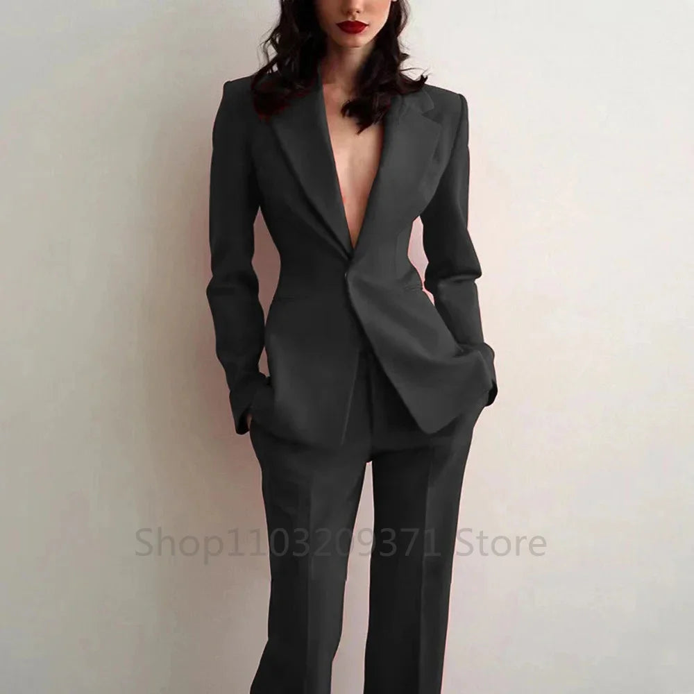 Black Evening Wedding Suit
