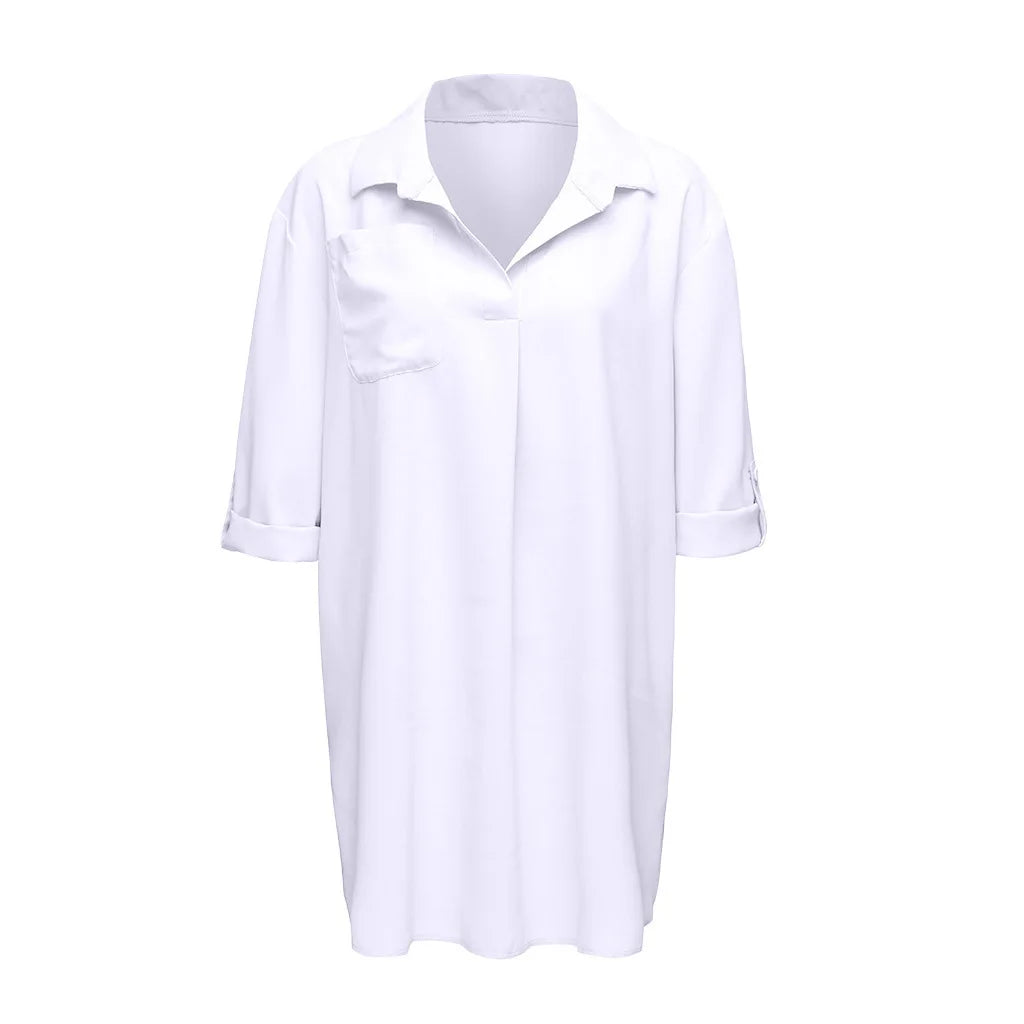 Casual Buttons Beach Shirts