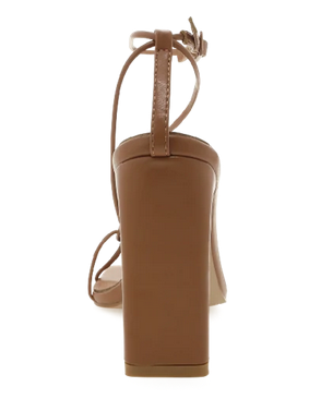 The Block Square Toe Heels