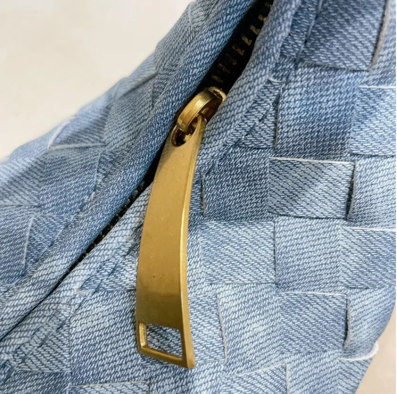 Denim Knot Bag