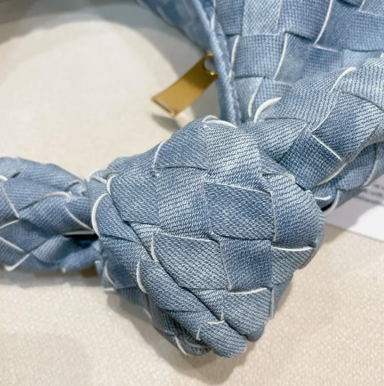 Denim Knot Bag