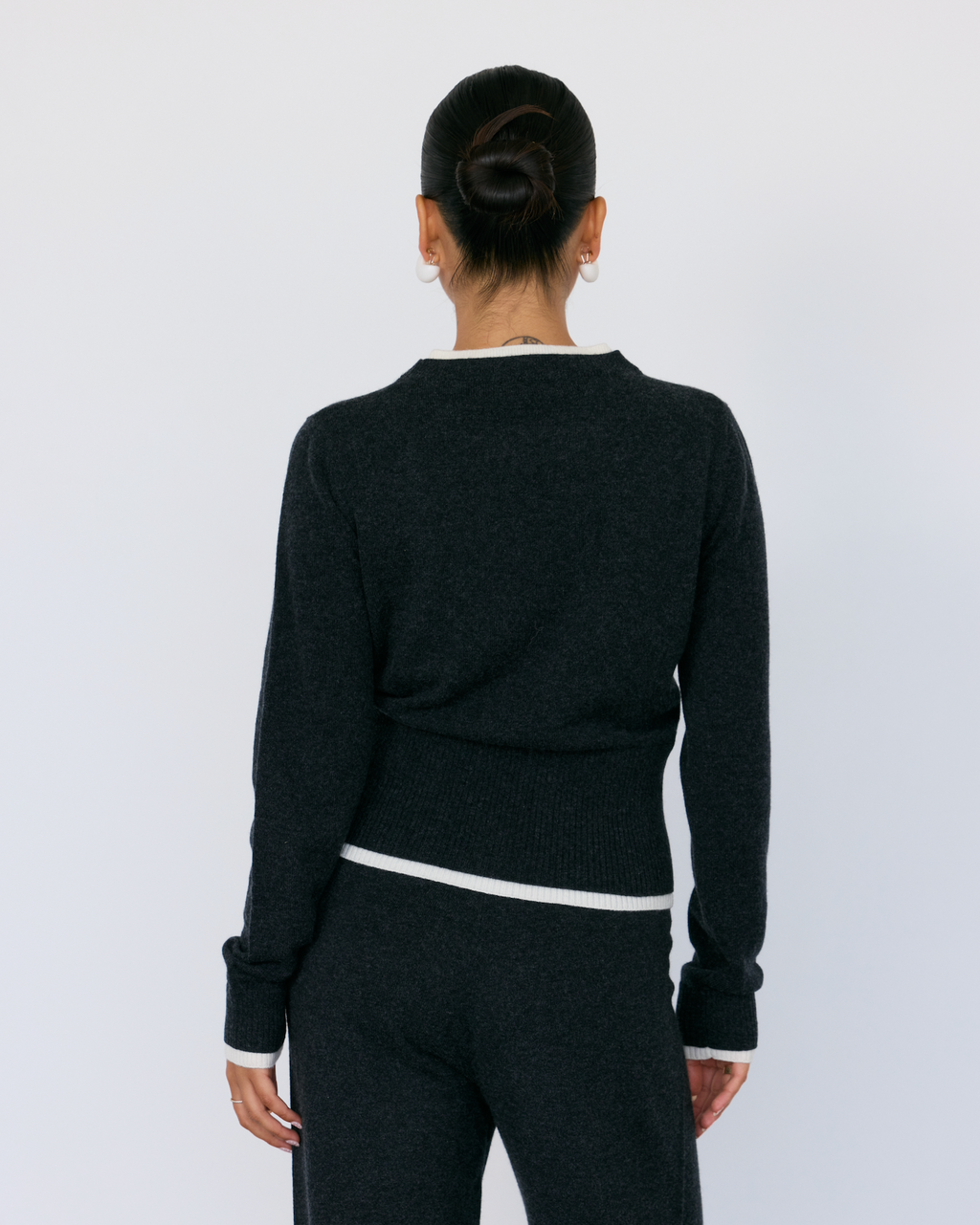 Tove Layered Cashmere Blend Crewneck