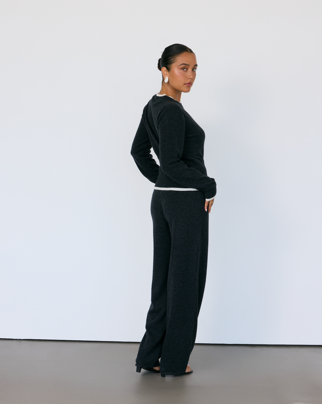 Tove Layered Cashmere Blend Crewneck