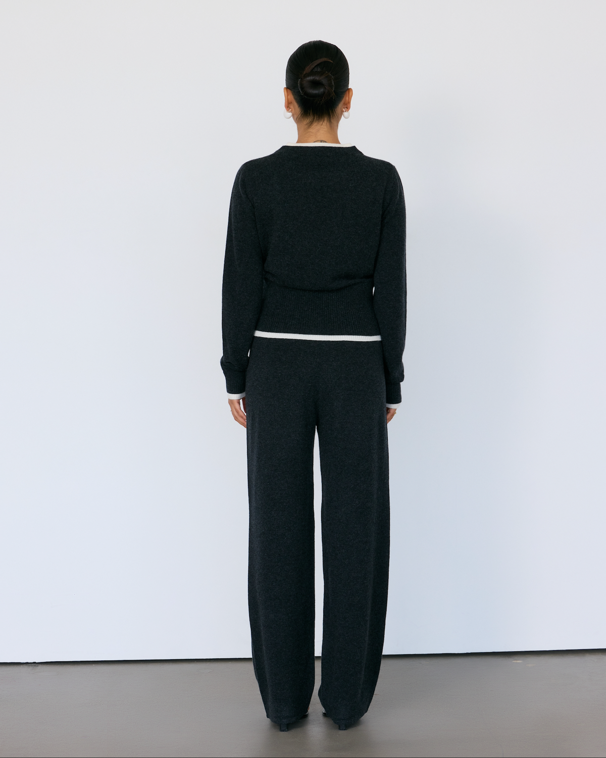 Tove Layered Cashmere Blend Crewneck