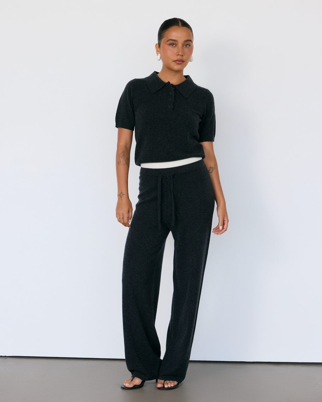 Tove Short Sleeve Cashmere Blend Polo