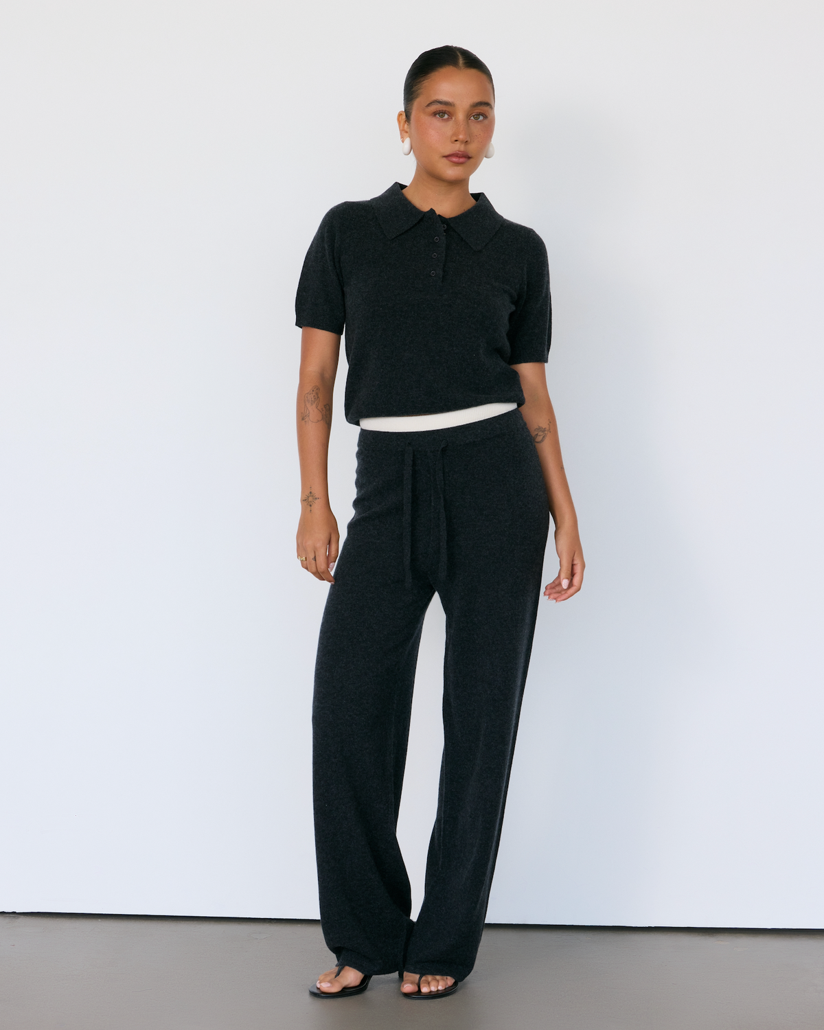 Tove Short Sleeve Cashmere Blend Polo