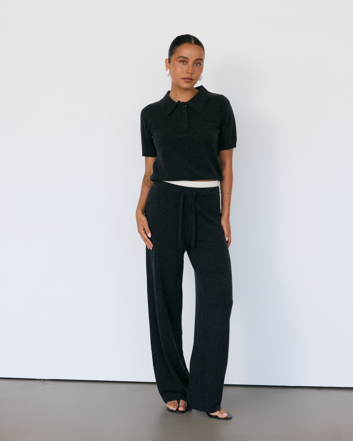 Tove Short Sleeve Cashmere Blend Polo