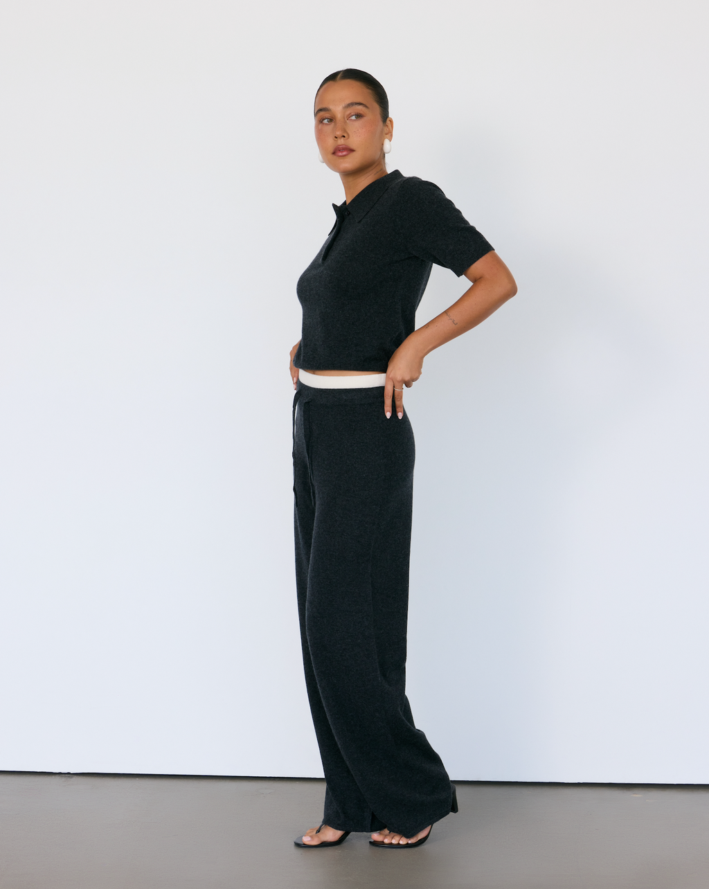 Tove Short Sleeve Cashmere Blend Polo