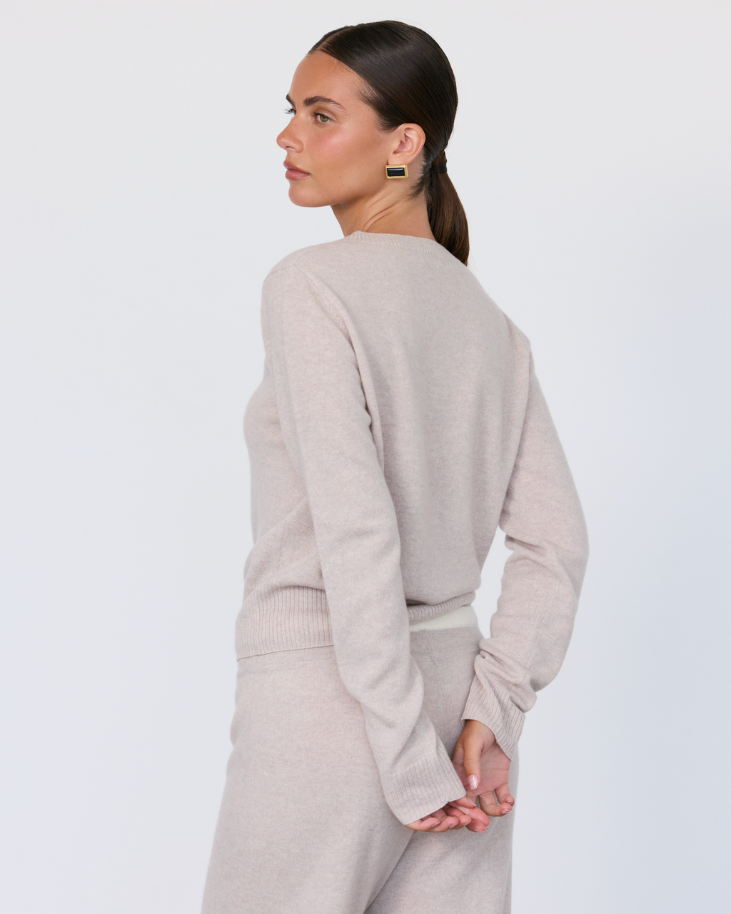 Tove Cashmere Blend V-Neck Sweater