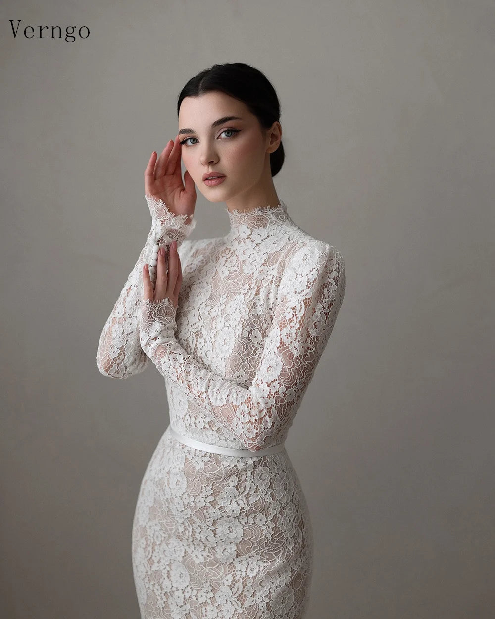 Verngo Lace Mermaid Bridal Wedding Gowns