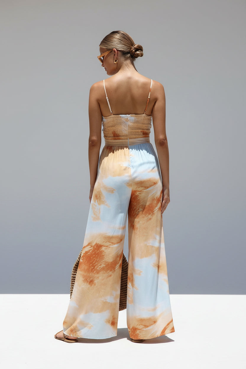 Suspender Jumpsuit Wide Leg Jumpsuit