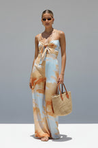 Suspender Jumpsuit Wide Leg Jumpsuit