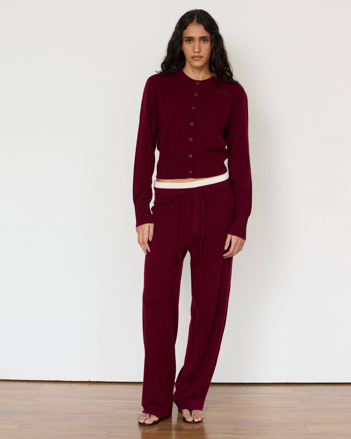 Tove Layered Cashmere Blend Pant