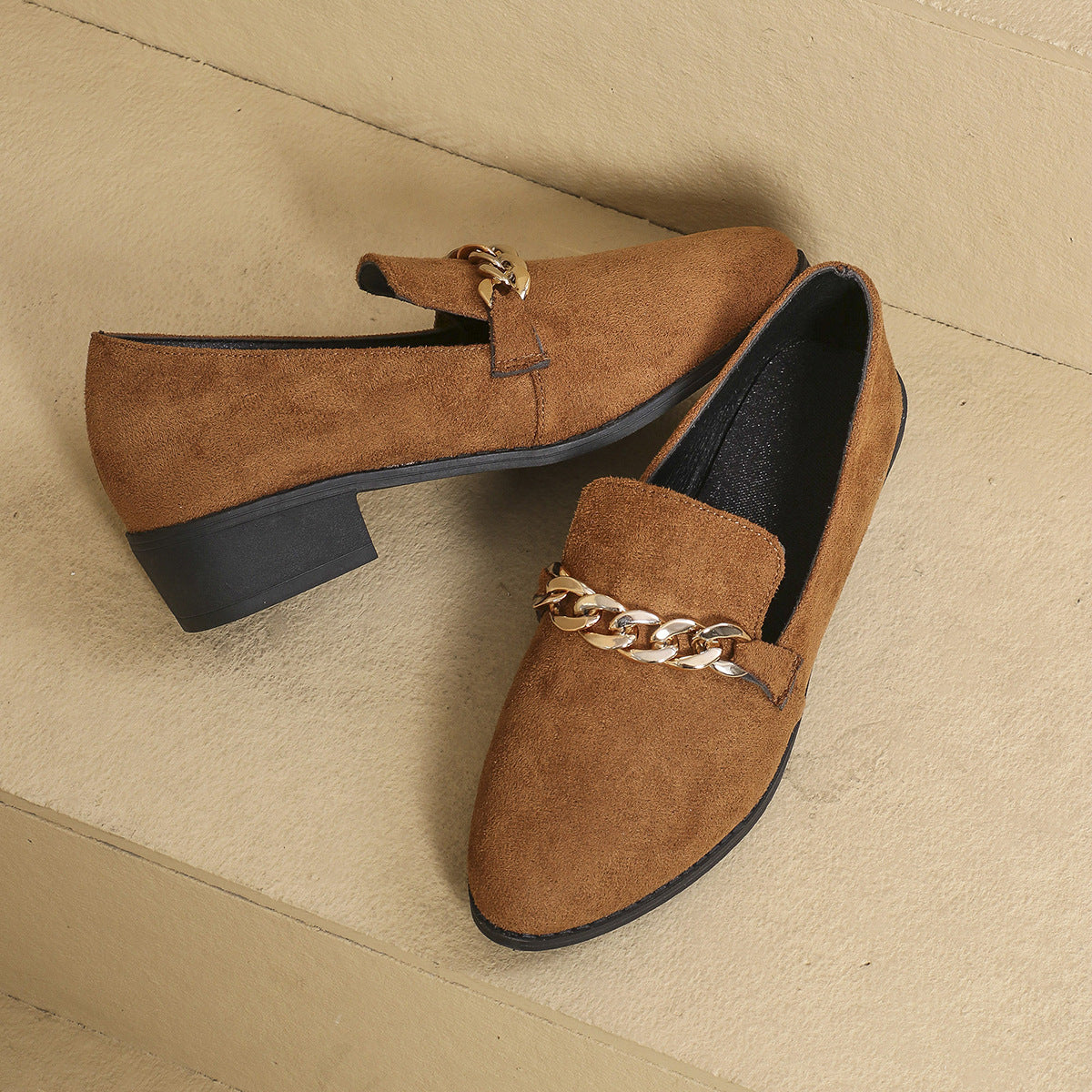 The Gilded Stride Loafers