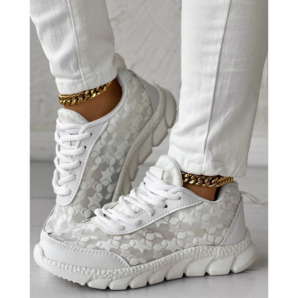 Lacy Star Sneakers