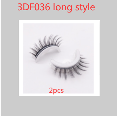 Reusable 3D Natural False Mink Eyelashes