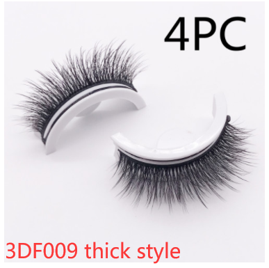 Reusable 3D Natural False Mink Eyelashes