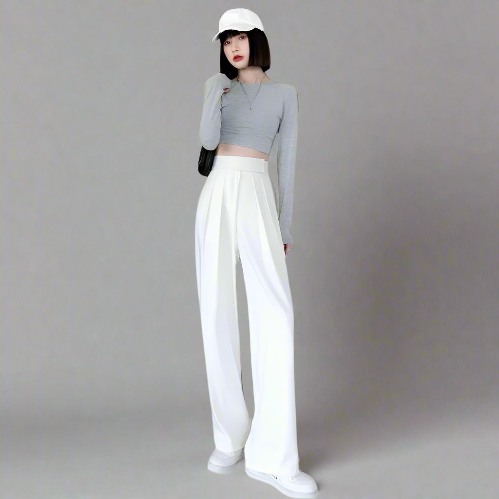 Drape Wide-leg Pants