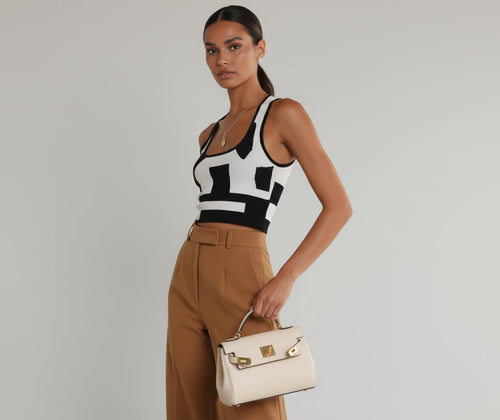 U Collar Knitted Camisole