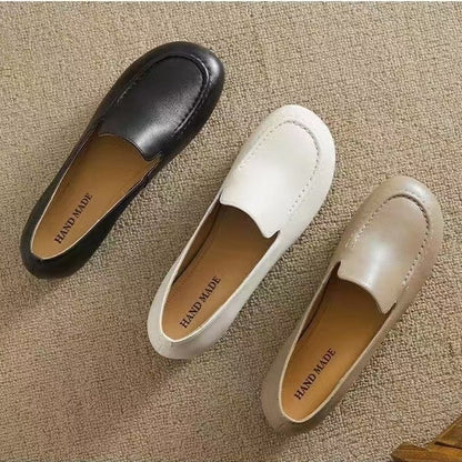 Retro Flat Bottom Loafers