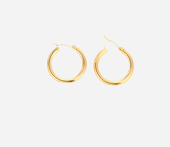 Broad Round Hoops