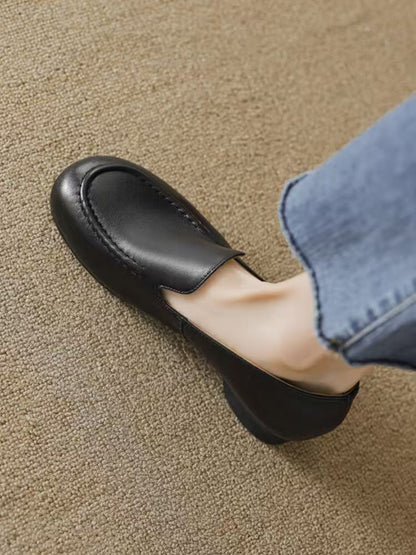 Retro Flat Bottom Loafers