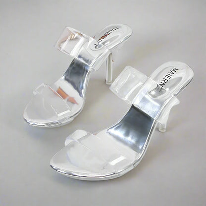 Lady Clear Glossy Slippers