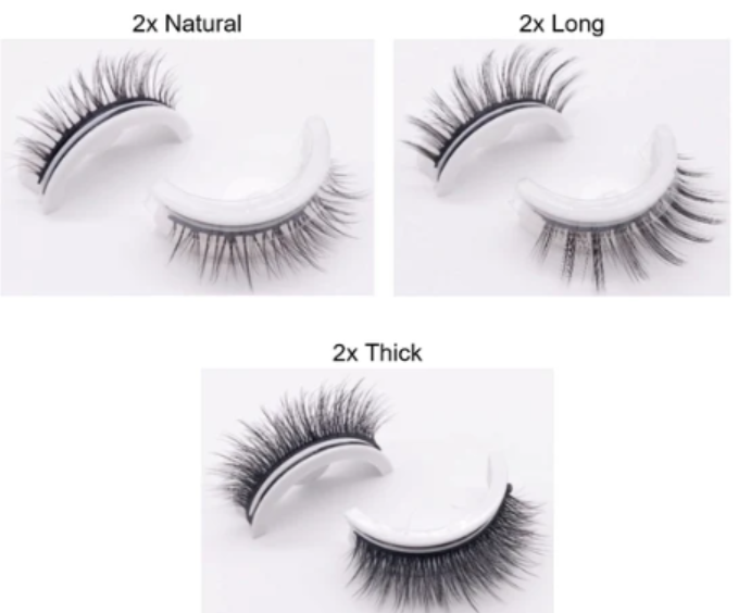 Reusable 3D Natural False Mink Eyelashes