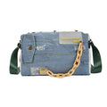 Retro Denim Jeans Tote Bags