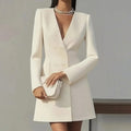 The Poise V-Neck Midi Dress