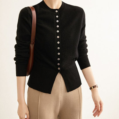 Chanel Style Knitted Cardigan