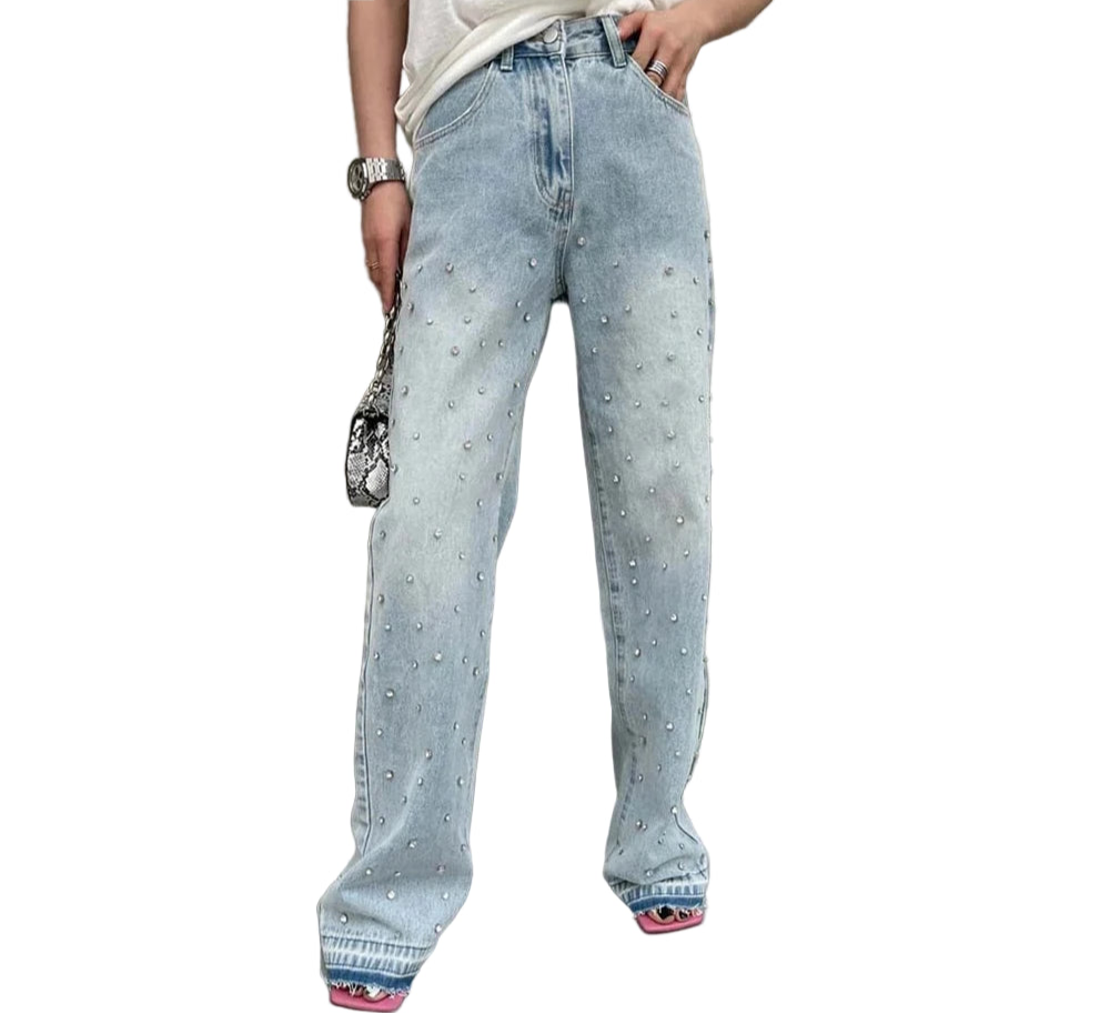 Spliced Diamonds Jeans