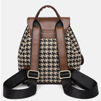 Houndstooth Travel Backpack