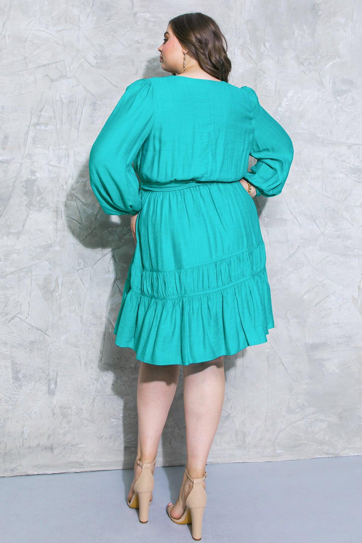 CATCH THE WIND WOVEN MINI DRESS