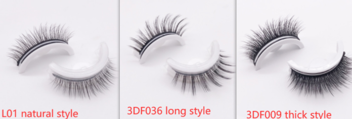 Reusable 3D Natural False Mink Eyelashes