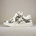 Retro Cross Graffiti Sneakers