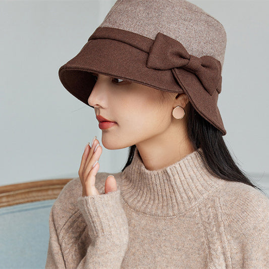 Elegant Bow Bucket Hat