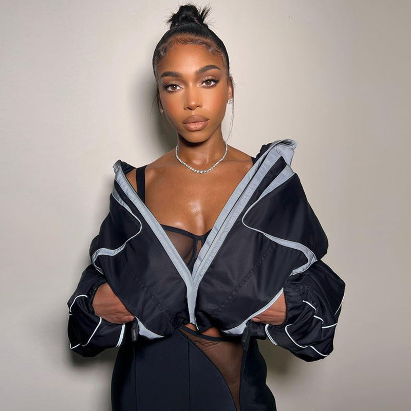 Women's Zipper Light Top Jacket