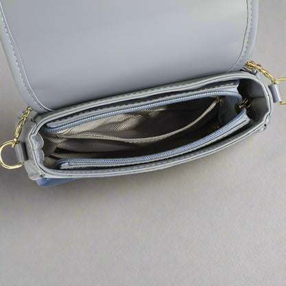 Denim Shoulder Chain Bag