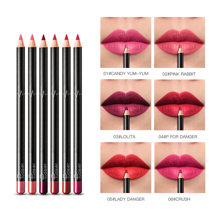 36 Color Waterproof Lip Liner