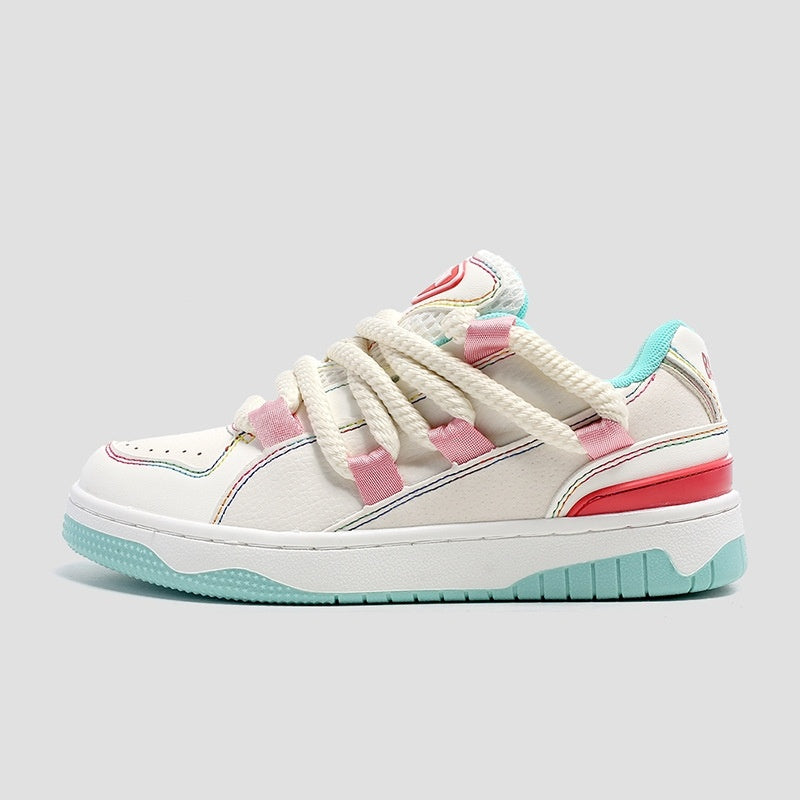 White Urysn Studio Sports Sneakers