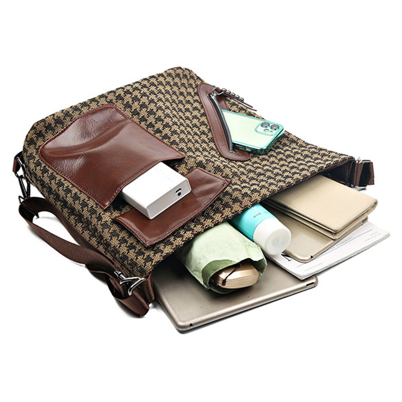 Houndstooth Backpack