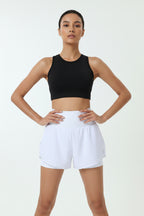 High Waist Breathable Yoga Training Shorts