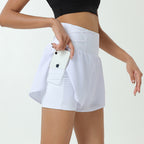 High Waist Breathable Yoga Training Shorts