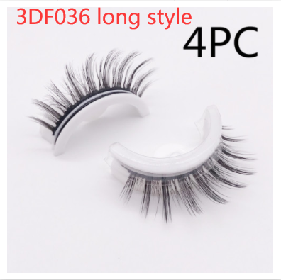 Reusable 3D Natural False Mink Eyelashes