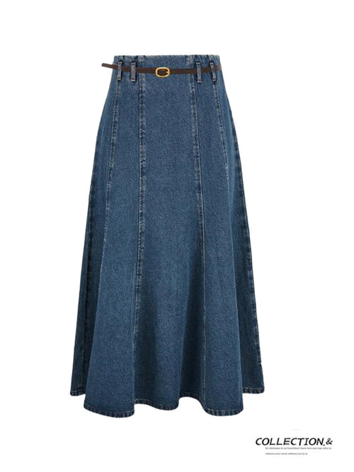 Classic Denim Skirt