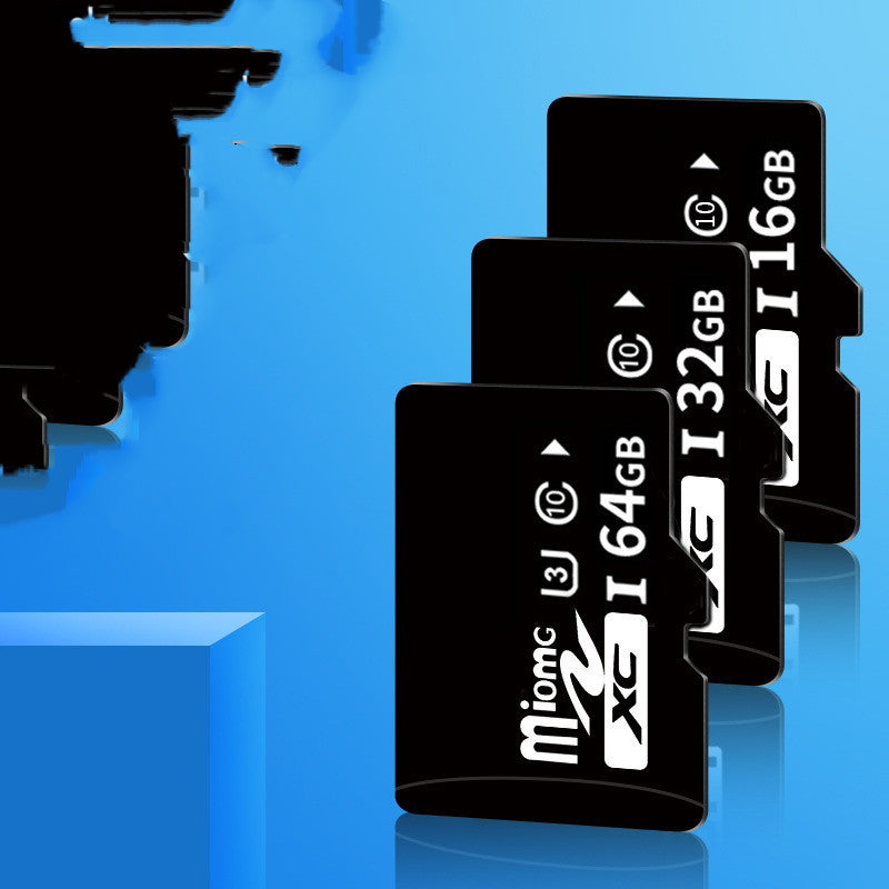 TF Memory Cards: 8GB, 16GB, 32GB, 64GB, 128GB