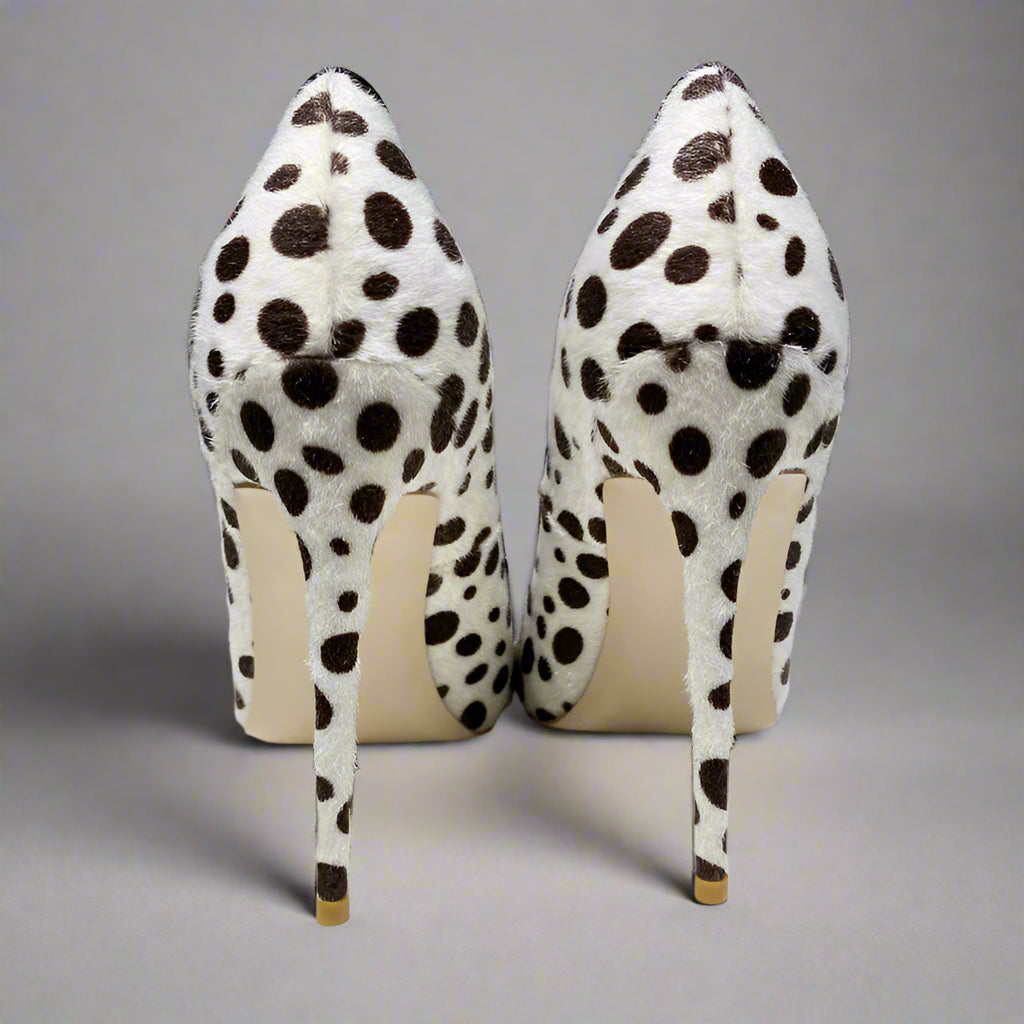 Ladies New Horsehair High Heels